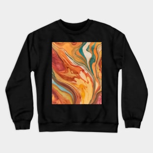 Fall Marbles Crewneck Sweatshirt